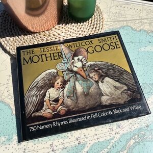 Vintage 1986 The Jessie Wilcox Smith Mother Goose Hardcover Book